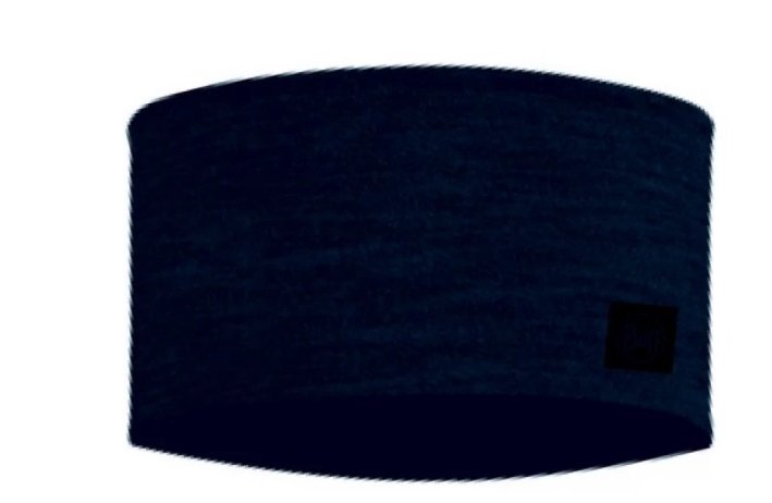Повязка Buff Merino Wide Headband Solid Night Blue, US:one size, 129441.779.10.00 купить на ЖДБЗ.ру