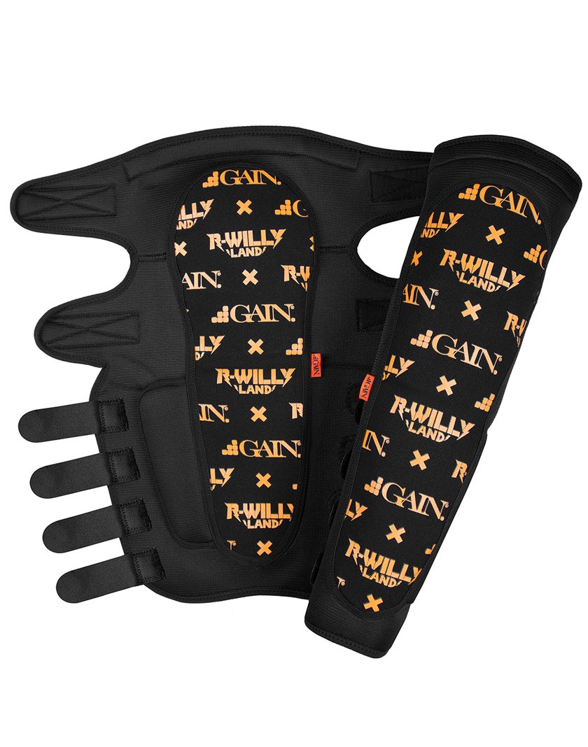 

Защита колена-голени GAIN x R WILLY LAND PROGRESSION Knee/Shin Combo Wraps, черный, 03-001 (размер XL
