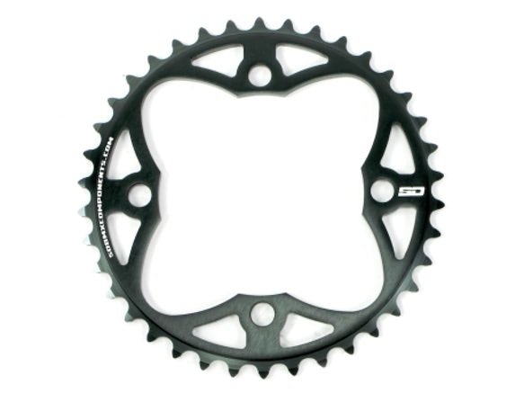 Звезда передняя Sd Cnc 6061 Chainring 4 Hole 104 Black, 50T, SDCR18CNC6061450BK