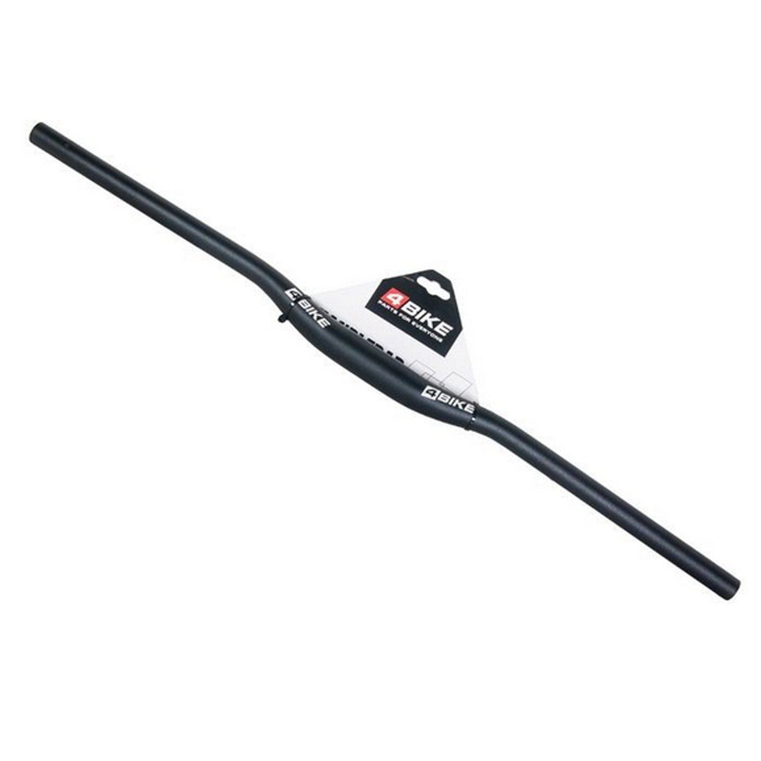 

Руль велосипедный 4BIKE ARV-HB-320BT-760631B, W:760*6°, D:31.8, алюминиевый, черный, ARV000174
