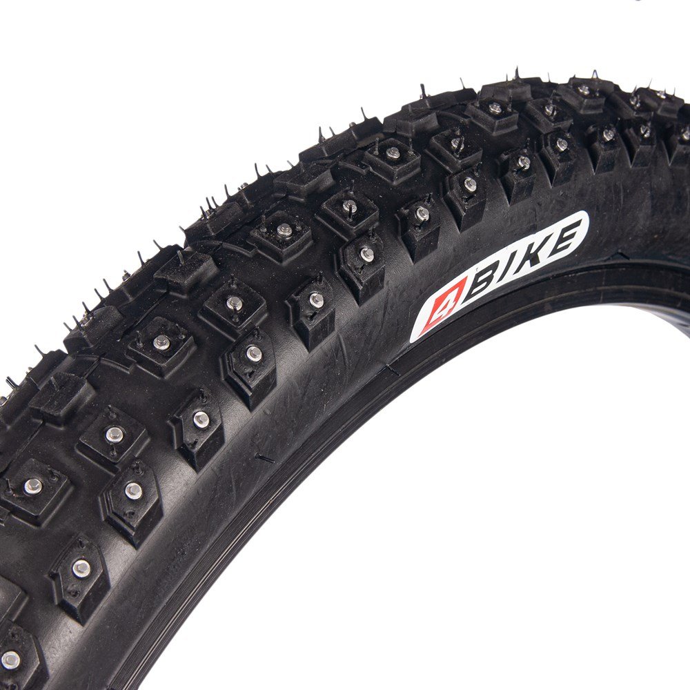 

Велопокрышка зимняя 4BIKE, 26'' × 2.35, 4 ряда шипов, черный, ARV000140
