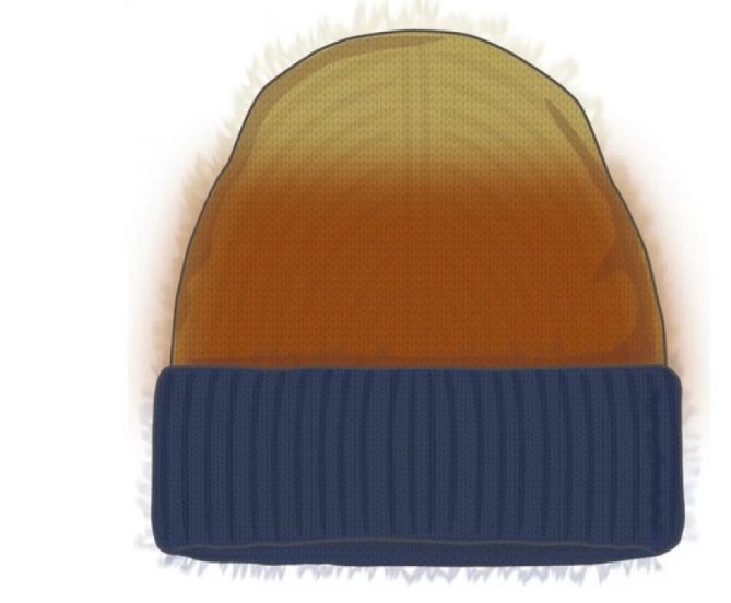 Шапка Buff Knitted Hat Nilah Nilah Denim, US:one size, 132321.788.10.00