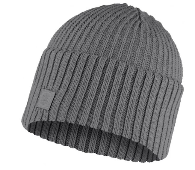 Шапка Buff Knitted Hat Jarn Jarn Grey Melange, US:one size, 129618.938.10.00