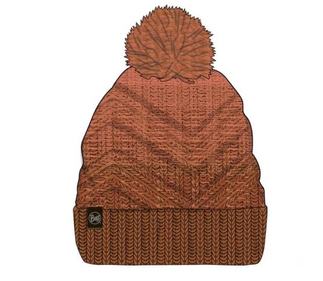 Шапка Buff Knitted & Fleece Band Hat Masha Masha Cinnamon, US:one size, 120855.330.10.00