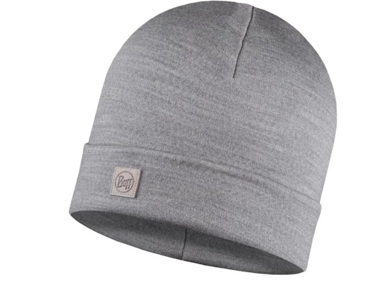 Шапка Buff Merino Lightweight Hat Solid Light Grey, US:one size, 113013.933.10.00 шапка buff merino summit hat solid cobalt us one size 132339 791 10 00