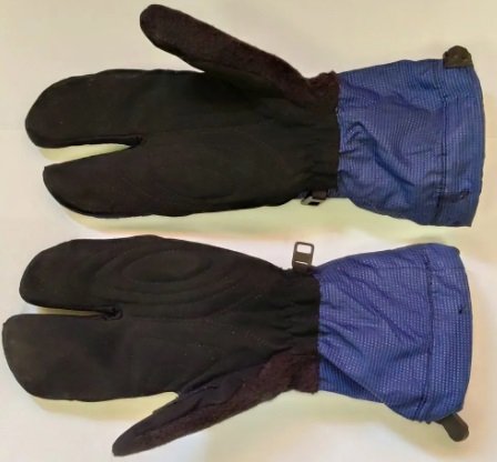 Велоперчатки TREK, 3X3 MD BLUE GLOVE, TR-CLO-74813