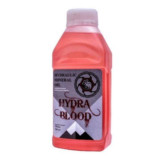 Жидкость минеральная, тормозная Prometey HYDRA BLOOD, 500мл, 0000-077710 жидкость минеральная тормозная prometey hydra blood 500мл