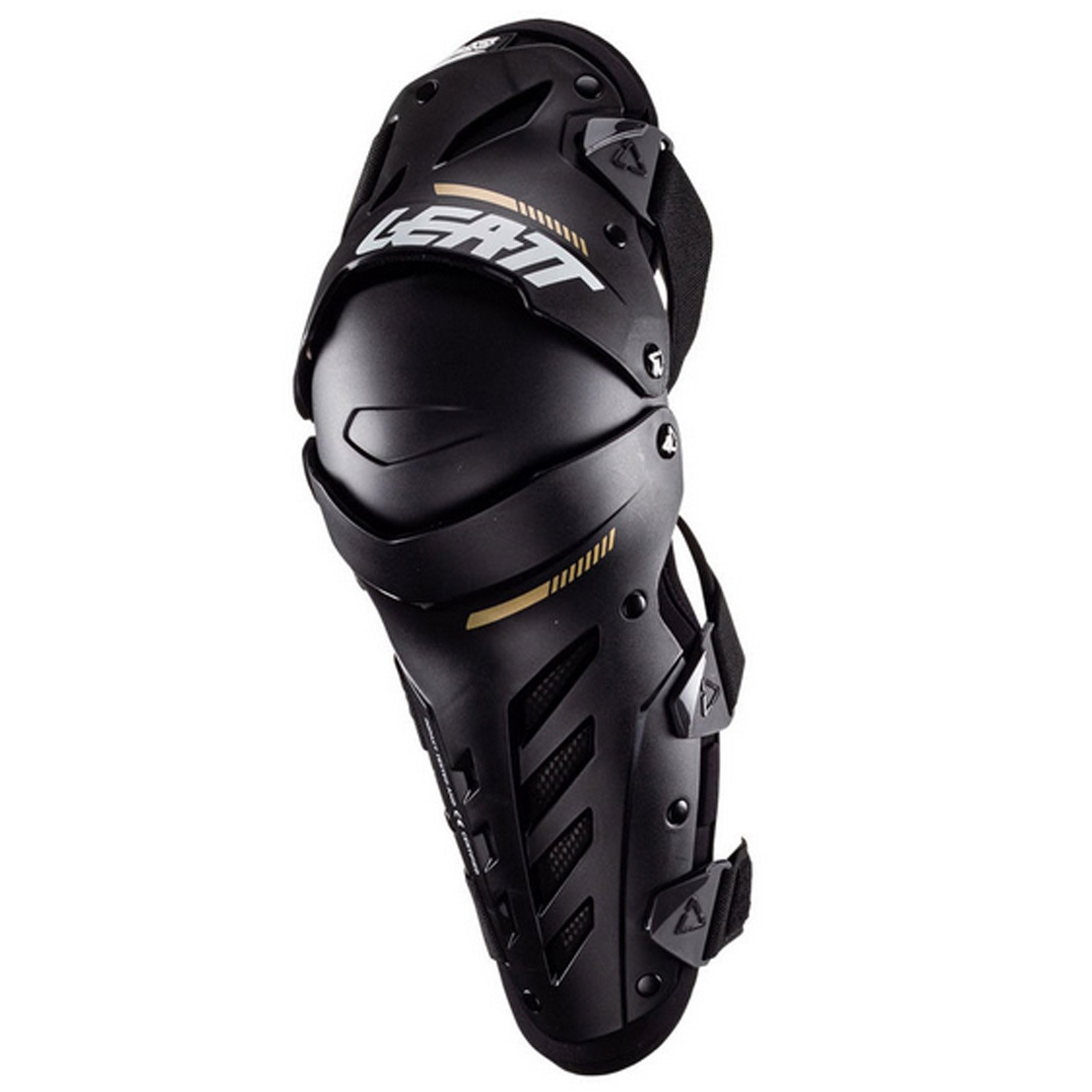 

Велонаколенники Leatt Dual Axis Knee & Shin Guard Junior, подростковые, черный, 2023, 5023051050