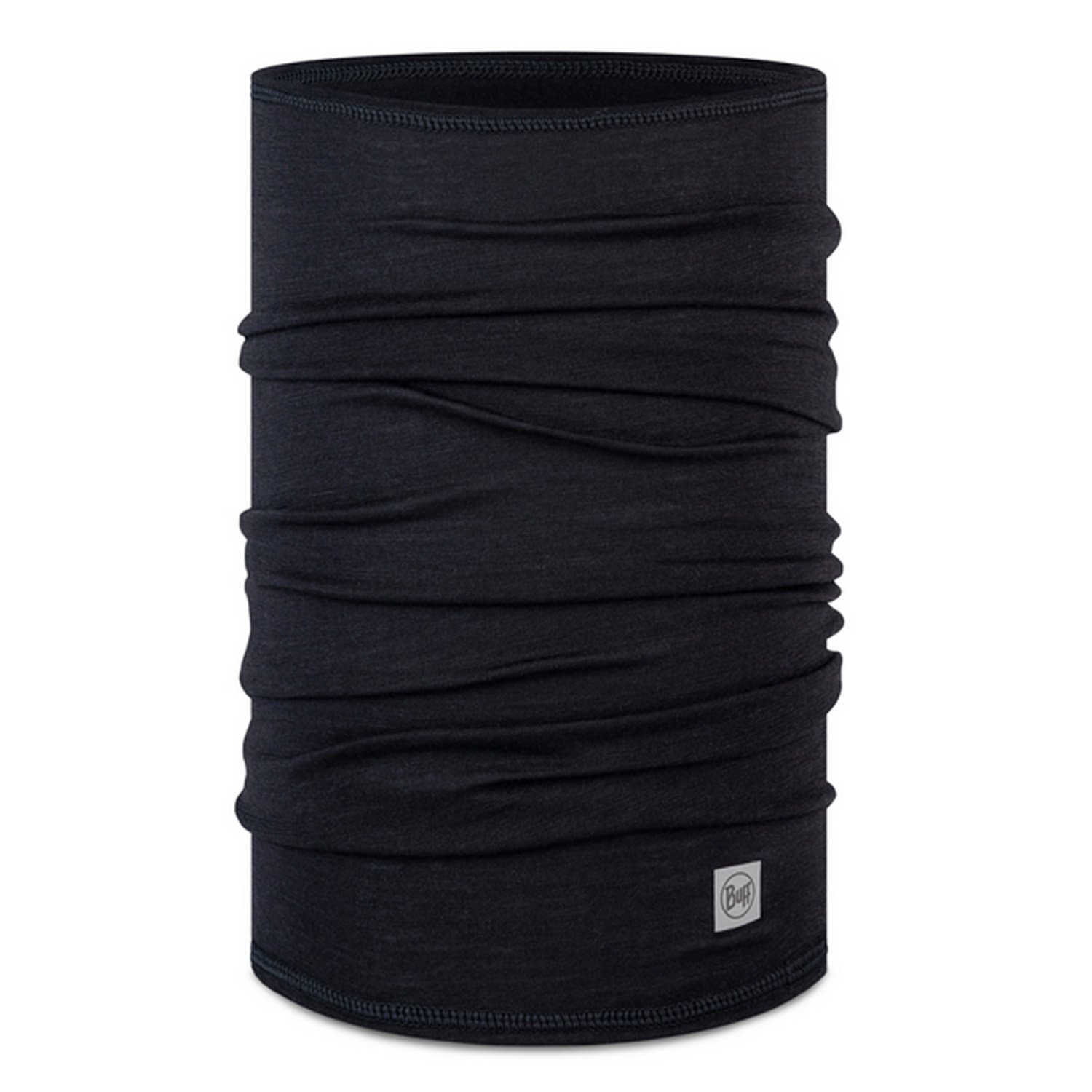 Бандана Buff Lightweight Merino Wool Solid Black, черный, 2023, 132280.999.10.00