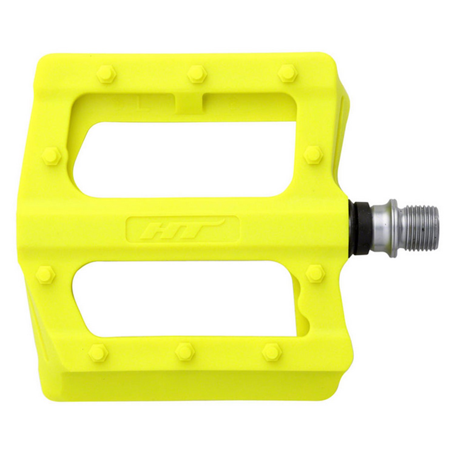 

Педали велосипедные HT PA12 Neon Yellow, неоновый желтый, PA12XX0902H1X0