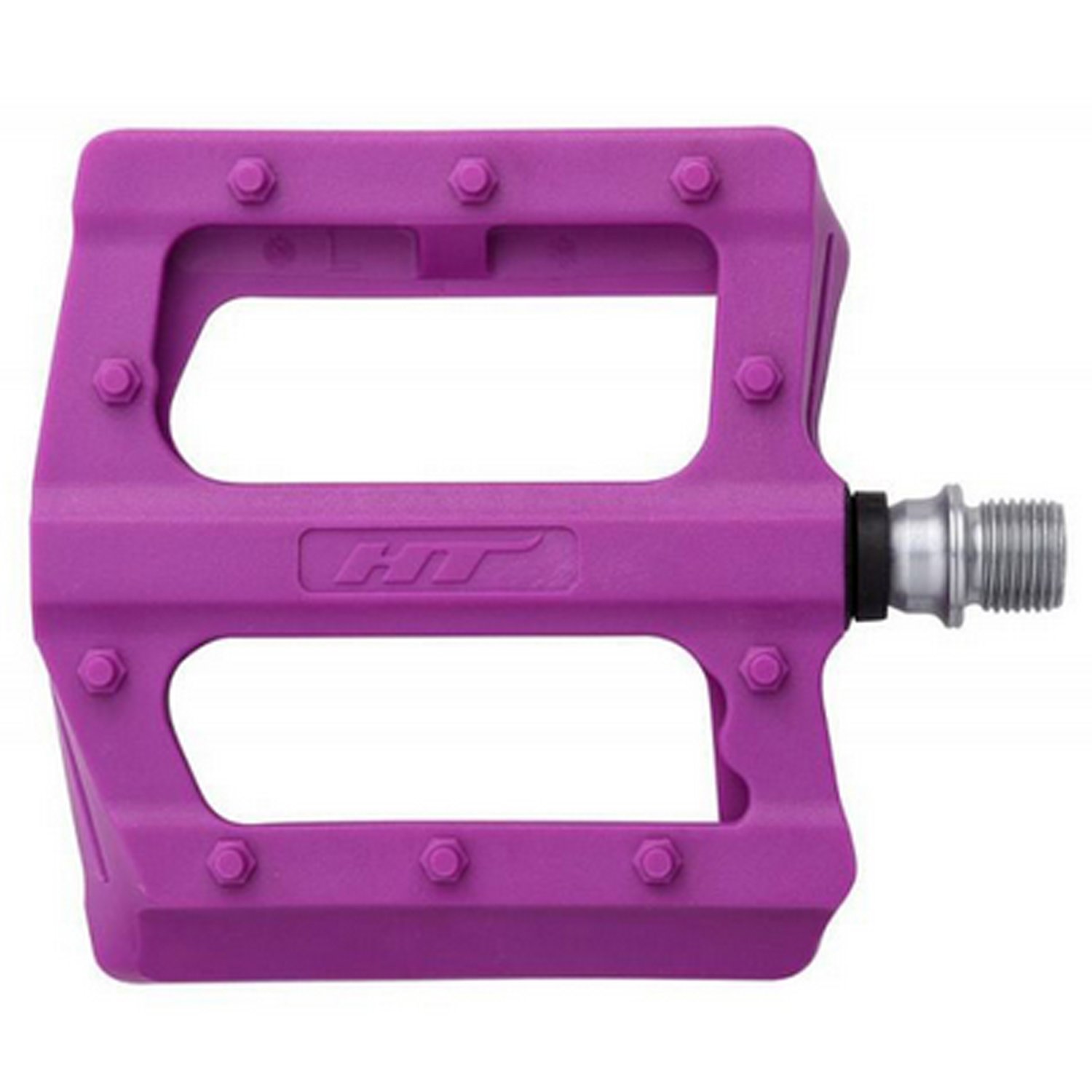 

Педали велосипедные HT PA12 Purple, фиолетовый, PA12XX0907H1X0