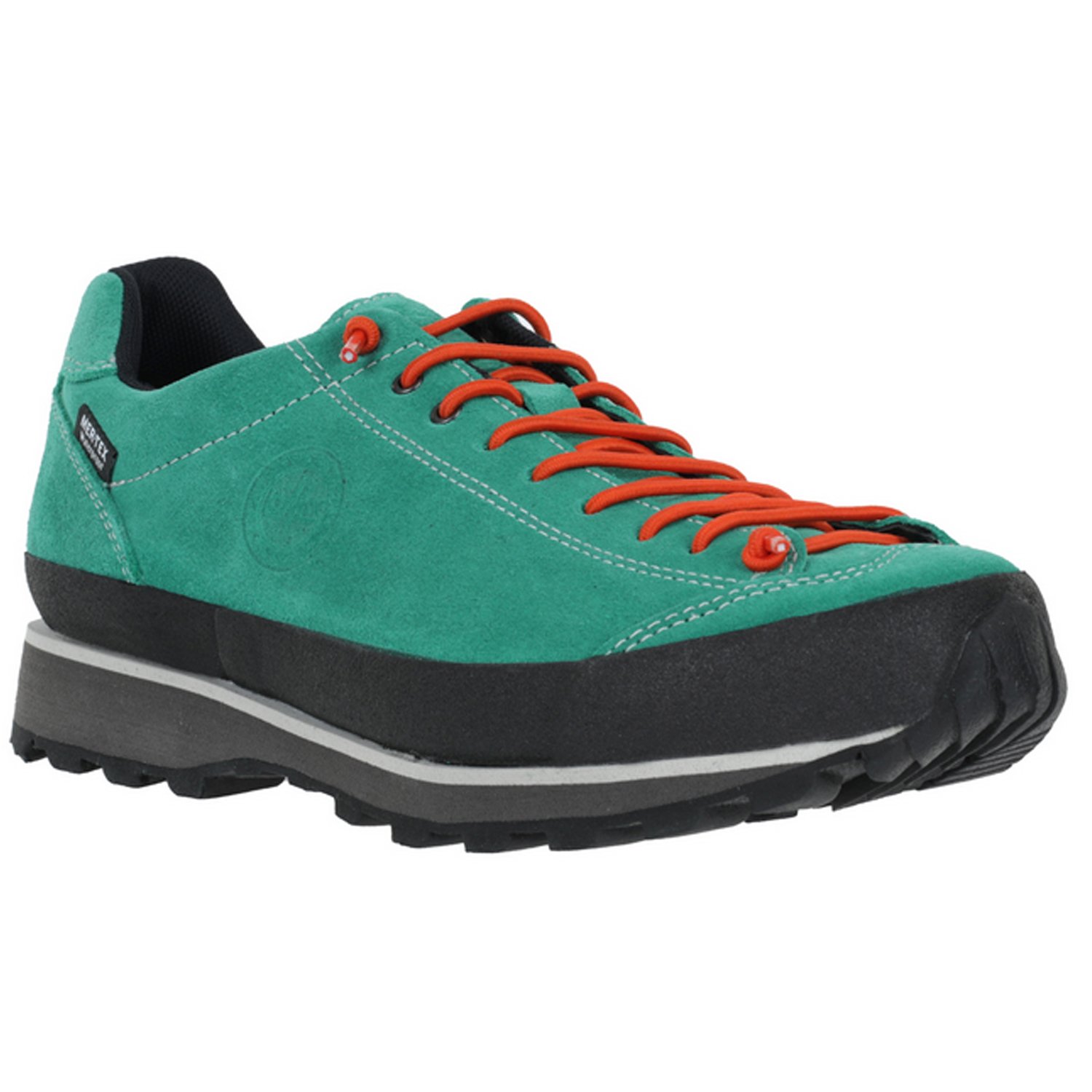 Ботинки Lomer Bio Naturale Suede MTX Elf, мужской, зеленый/оранжевый, 2023-24, 50082_A_27 ботинки lomer bio naturale canvas jasper 39 eu