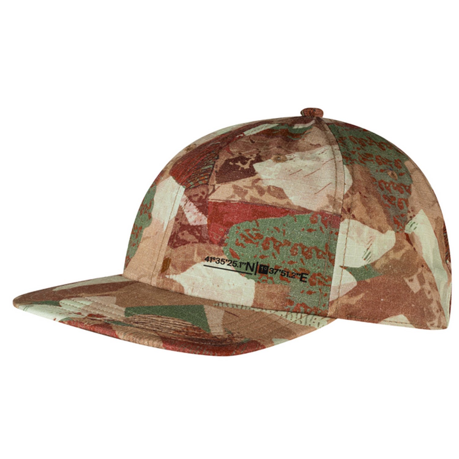 Велокепка Buff Pack Baseball Cap Hetch Brindle, бордовый/серый, 2023, 131397.315.10.00