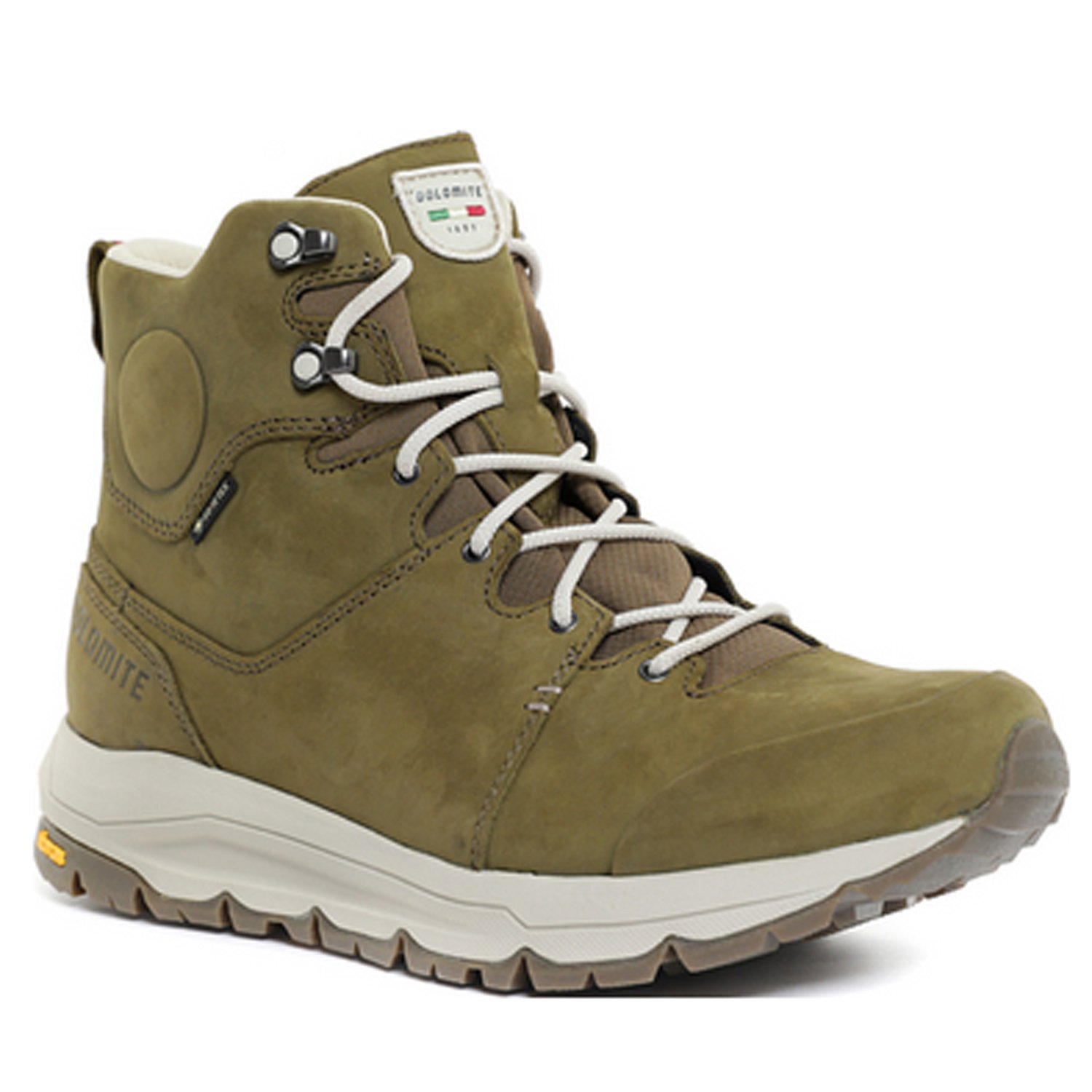 Ботинки Dolomite Braies High GTX 2.0 M's Moss, мужской, зеленый, 2021-22, 285633_1299