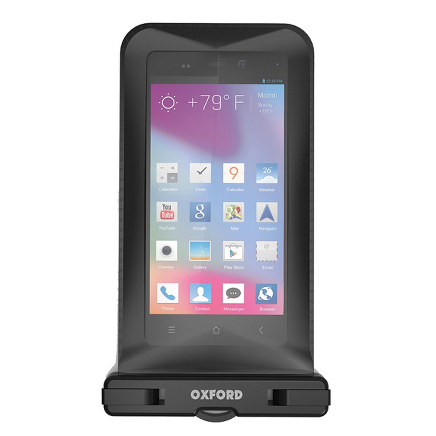 

Крепеж на руль Oxford Dryphone Universal, для телефона, черный, 2023, OX190