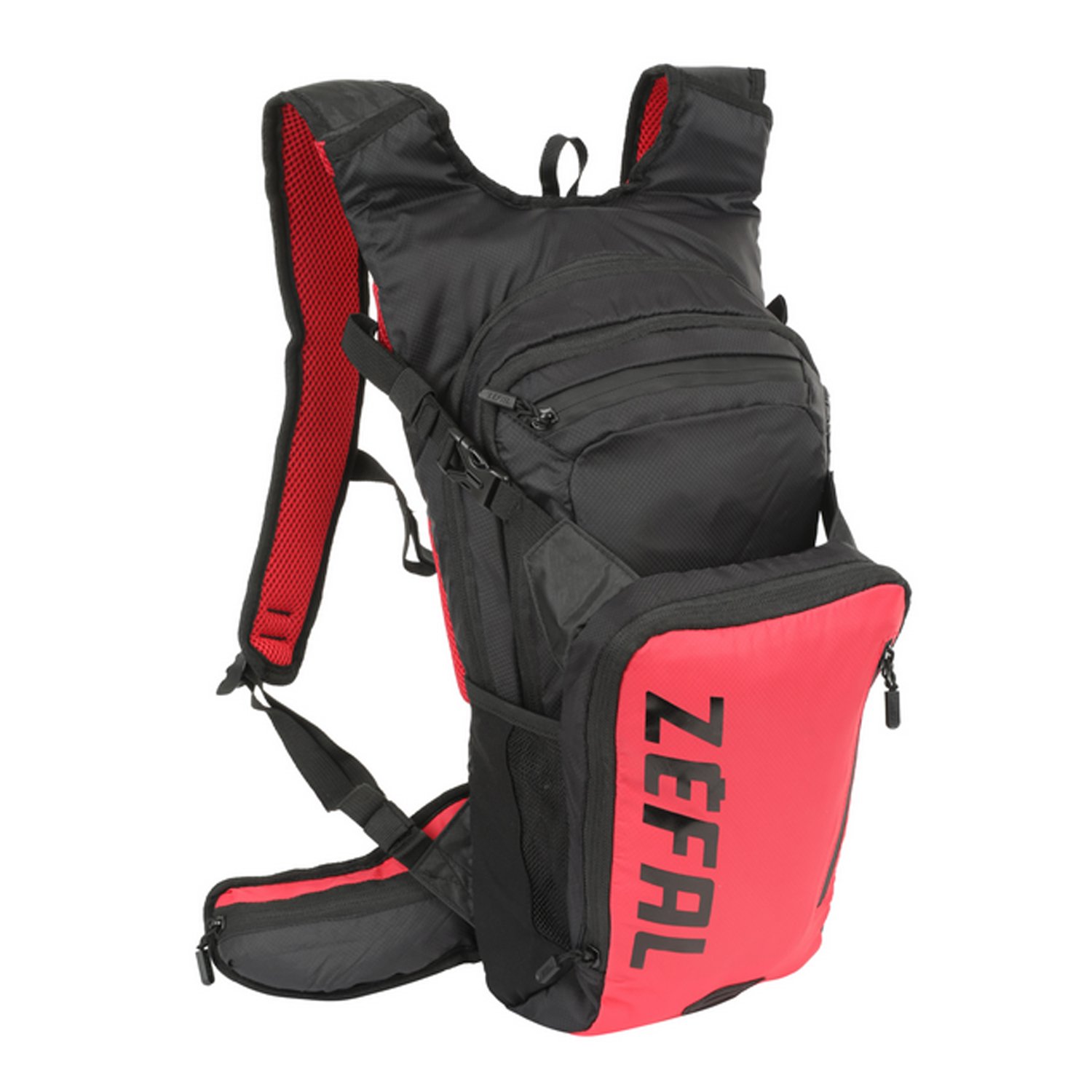 Велорюкзак Zefal Z Hydro Enduro Bag, 11L, гидропак 3L, красный/черный, 2023, 7165 велосипедный рюкзак zefal z hydro enduro bag 11l гидропак 3l синий 2023