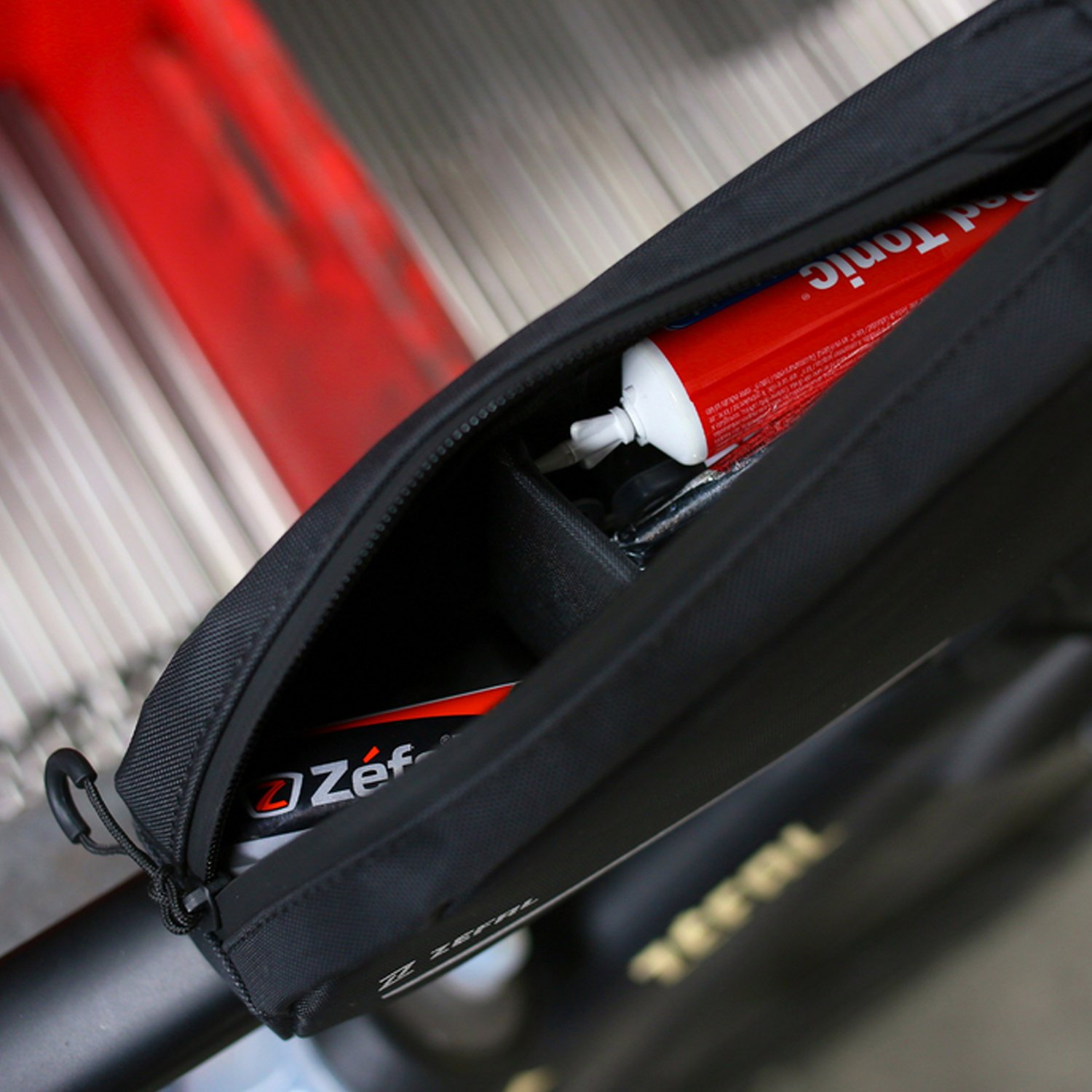 фото Сумка велосипедная zefal z adventure t1 top-tube bag, на раму, 1l, черный, 2023, 7004
