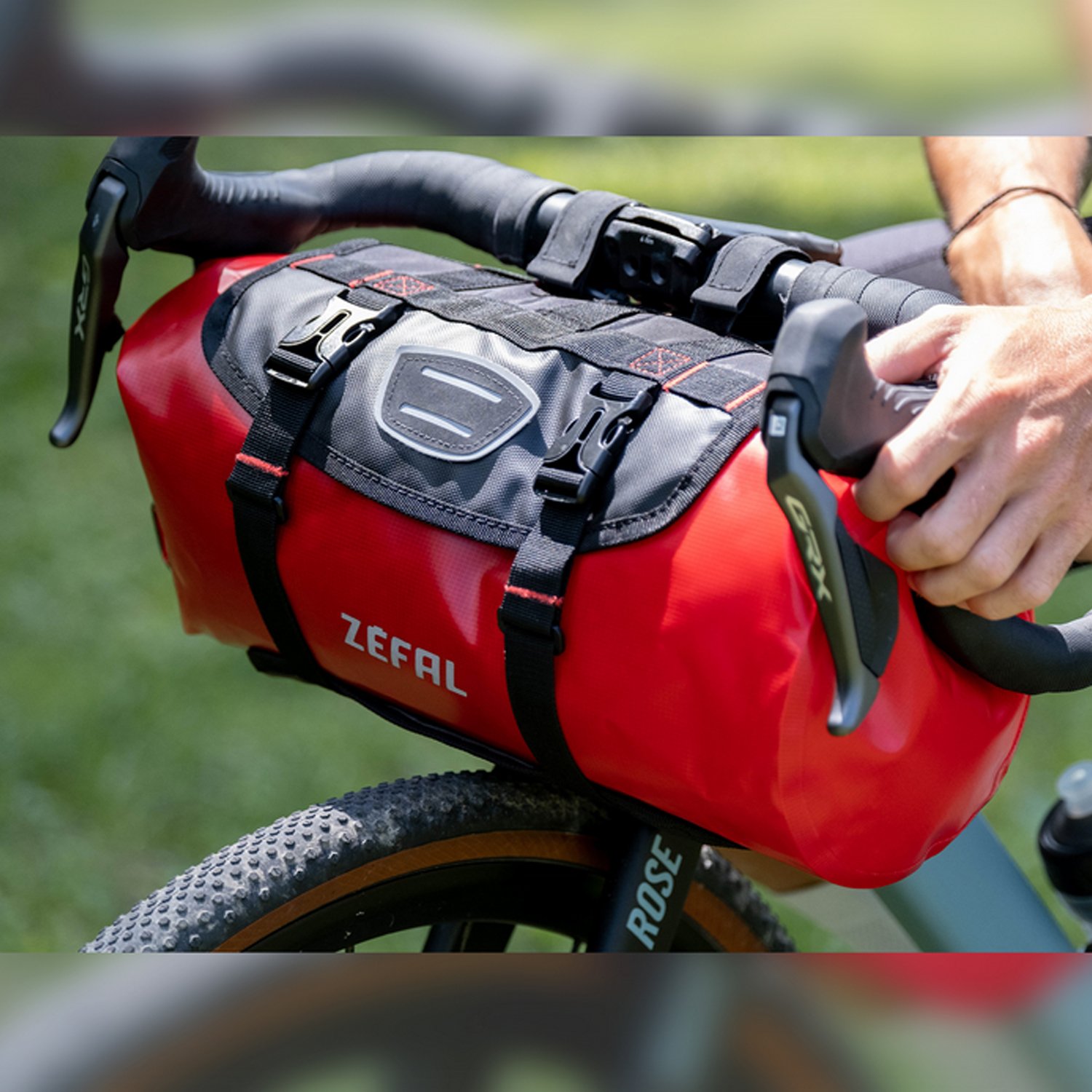 Сумка велосипедная Zefal Z Adventure F10 Front Bag, на руль, 10L, красный/черный, 2023, 7000 УТ-00337465 - фото 5