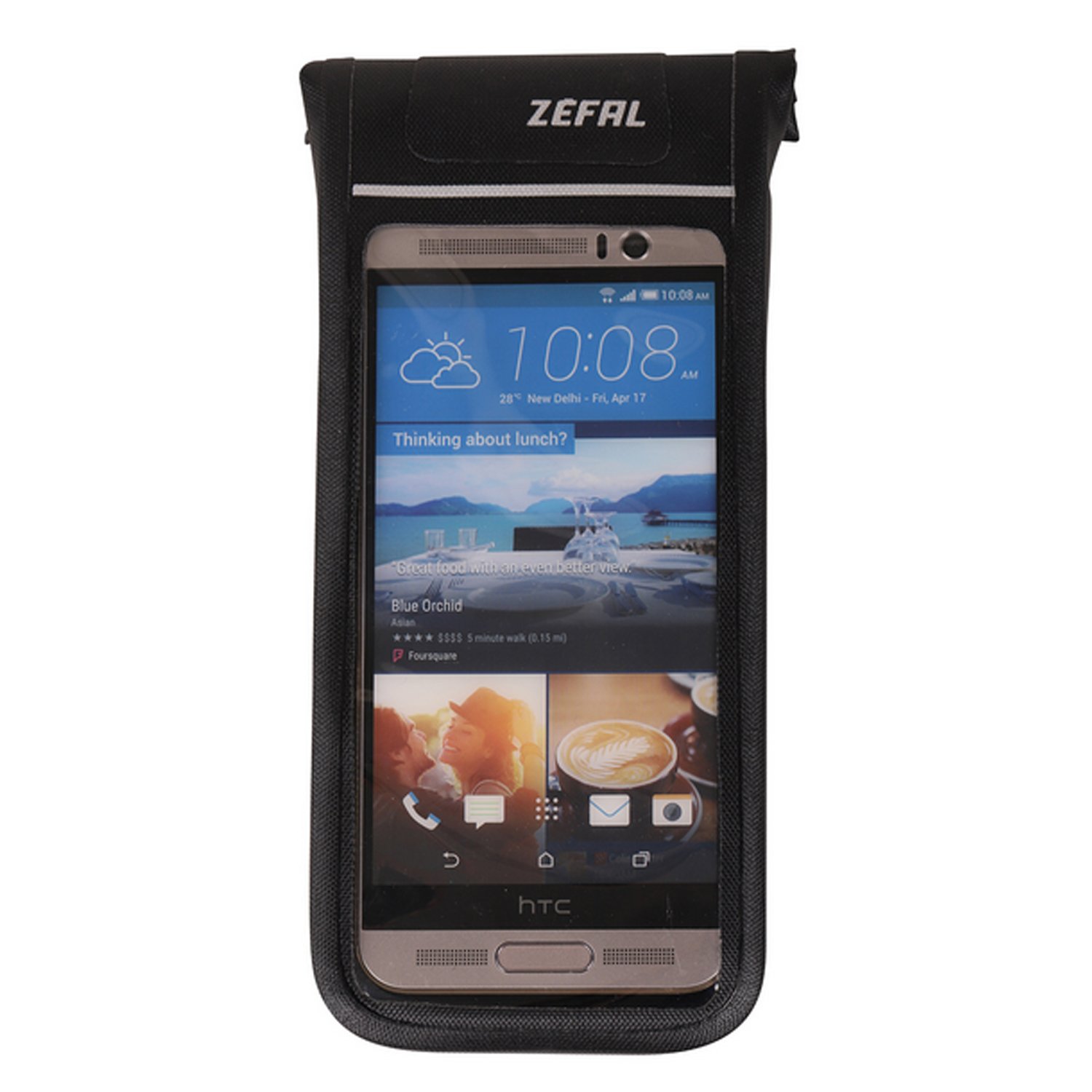 Чехол для телефона Zefal Z Console Dry L, черный, 2023, 7052B чехол borasco book case для tecno spark go 2023 синий