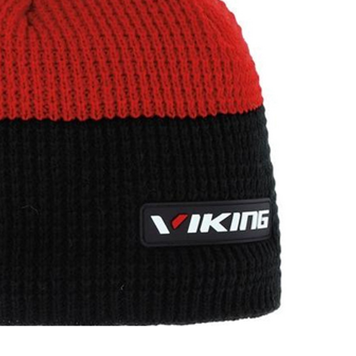 фото Шапка viking zak red, us:one size, красный/черный, 2022-23, 210/21/0424_0034