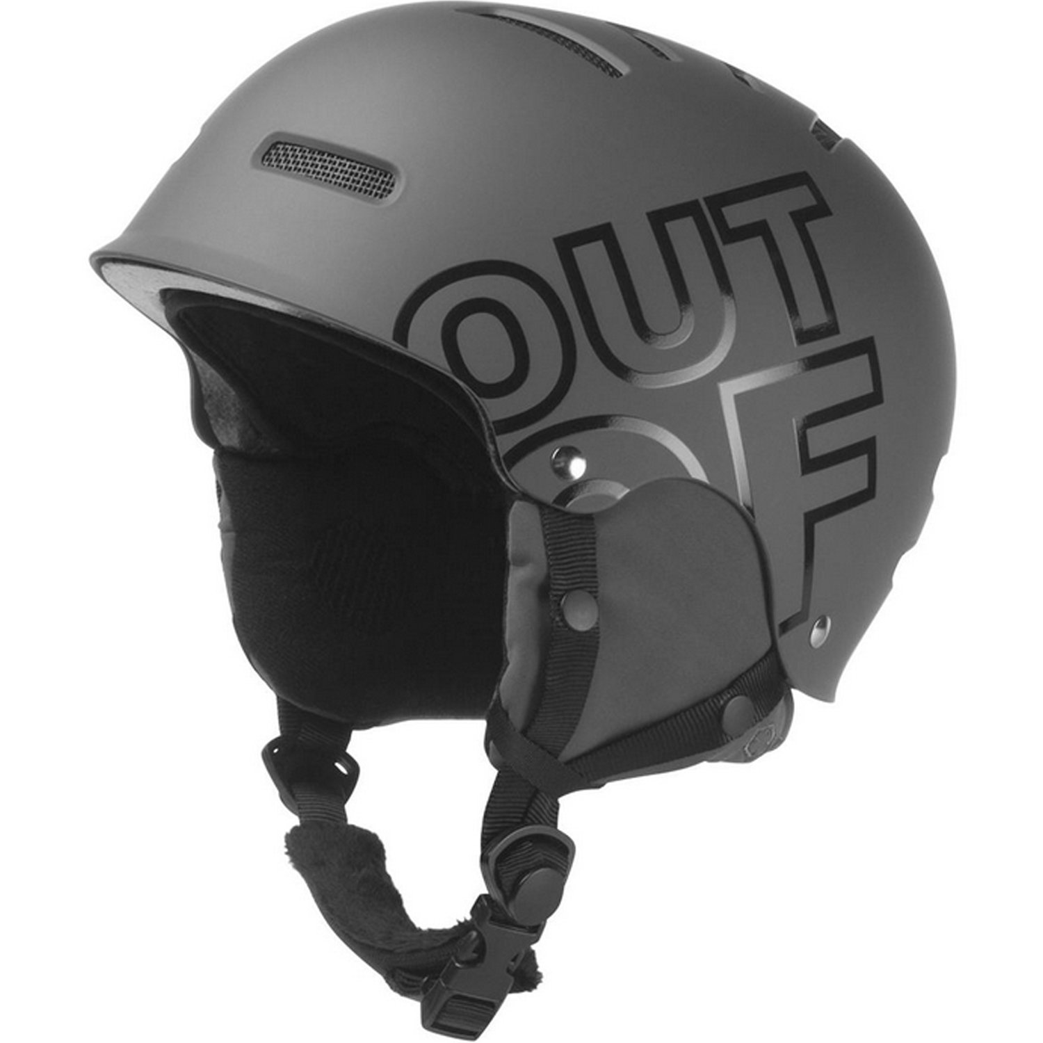 Велошлем Out Of Wipeout, горнолыжный/сноубордический, унисекс, серый, 2023-24, 2H0108 wipeout шлем с фломастерами rainbow