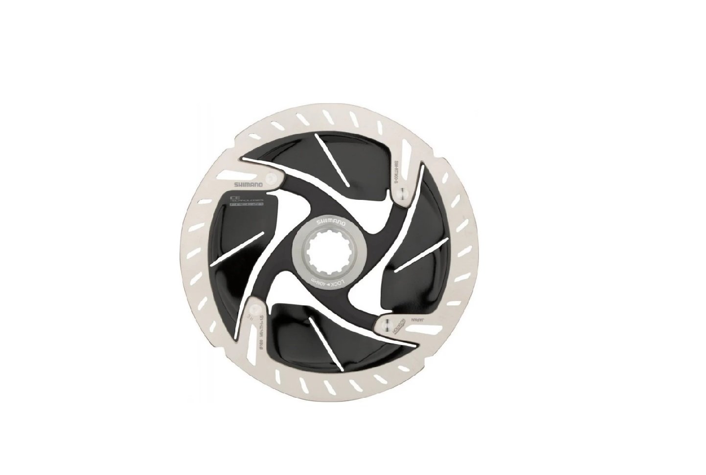  Ротор велосипедный дискового тормоза Shimano DURA-ACE, RT900, 140мм, lock ring, без упаковки, KSMRT900SS1