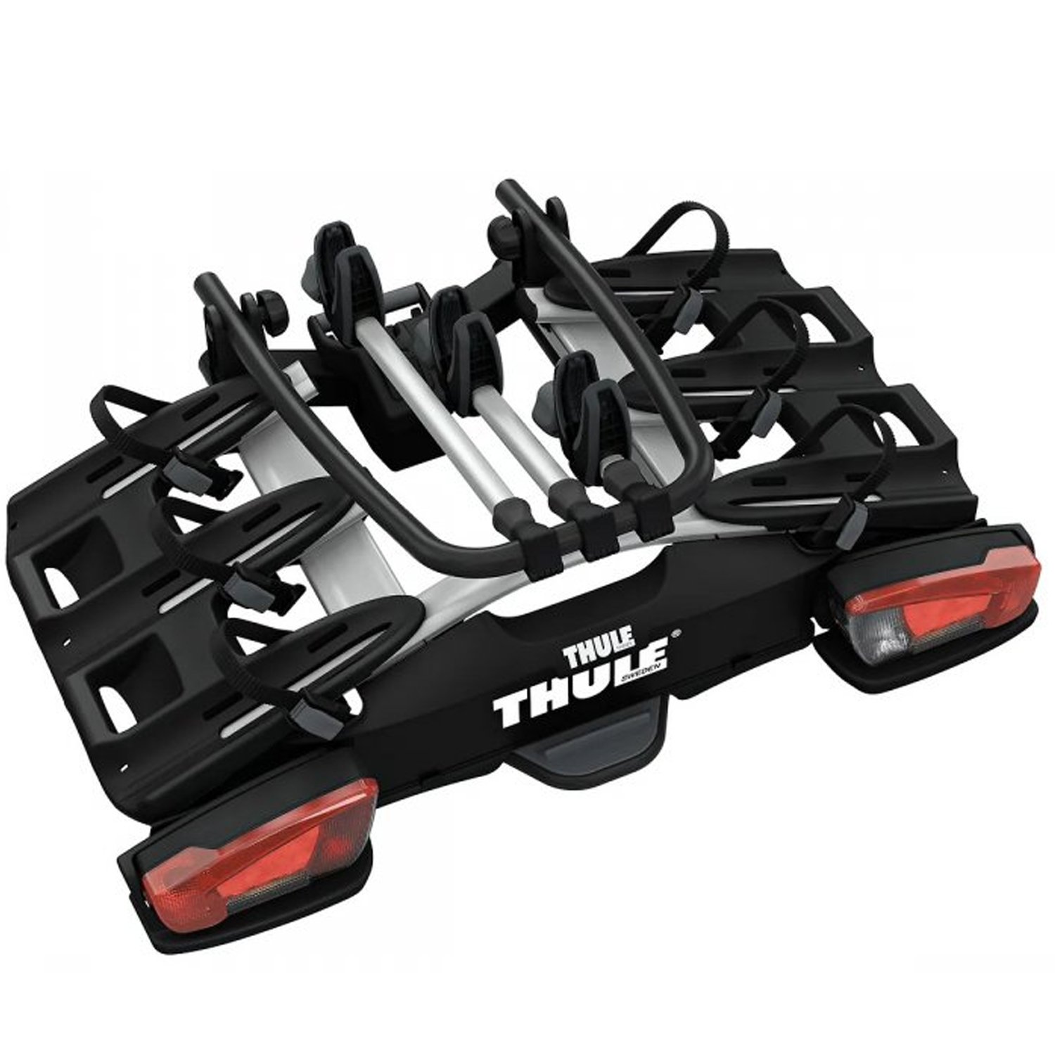 

Крепление на платформе Thule VeloCompact F 3bike 13p, для велосипедов, на фаркоп 13-контактное, алюминий, черный, 961500