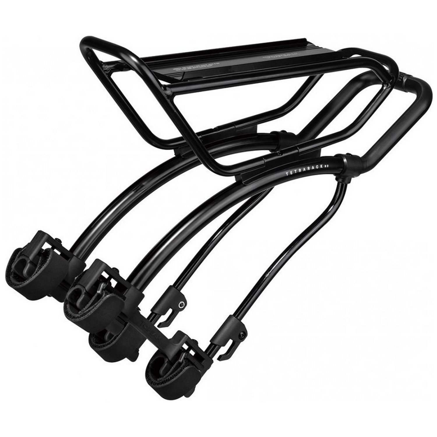 фото Велобагажник topeak tetrarack r2 gravel/road, на перья, черный, ta2409r2