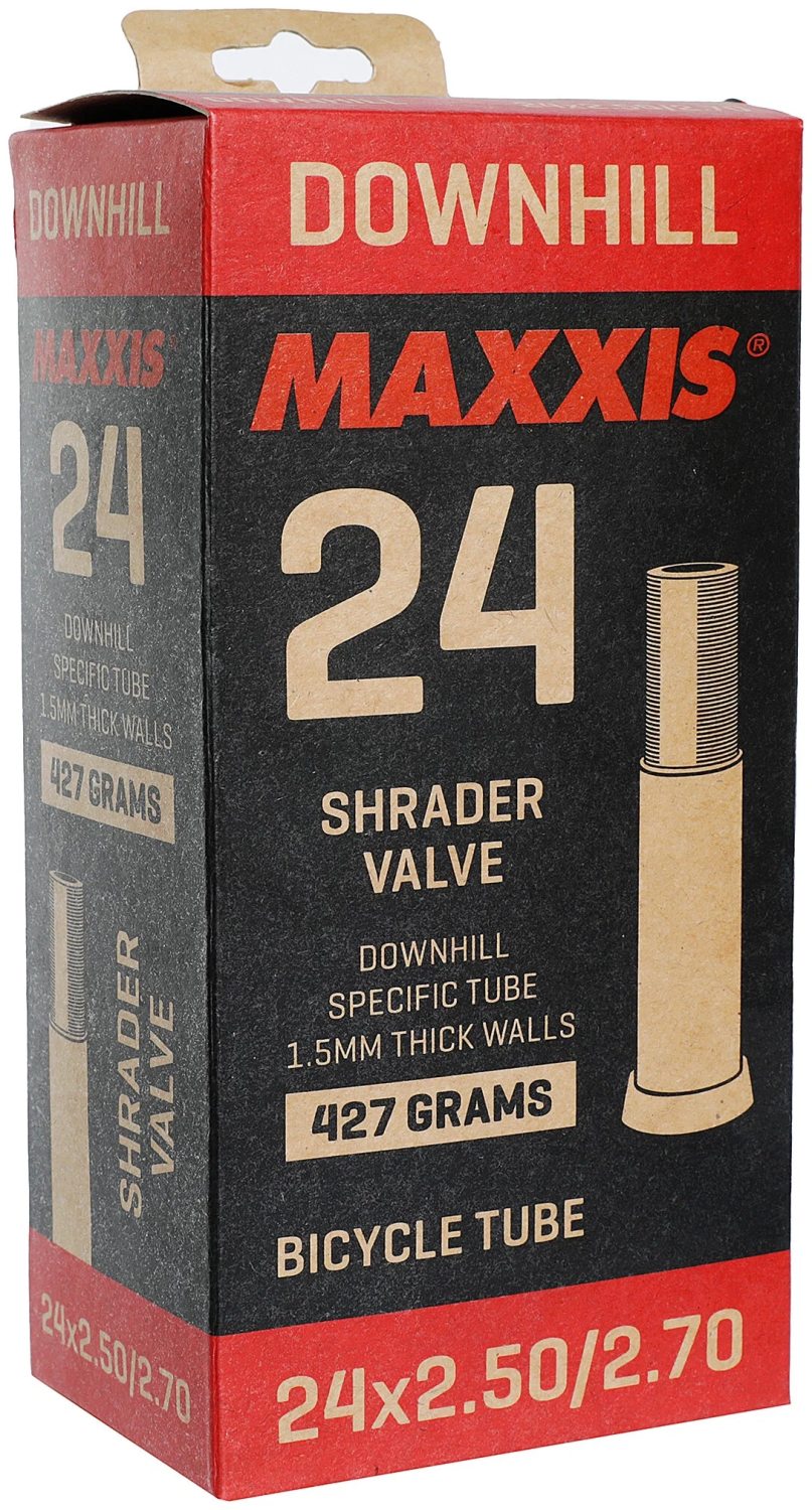 

Велокамера Maxxis Downhill, 24x2.50/2.70, SV автониппель, 2020, EIB49963000
