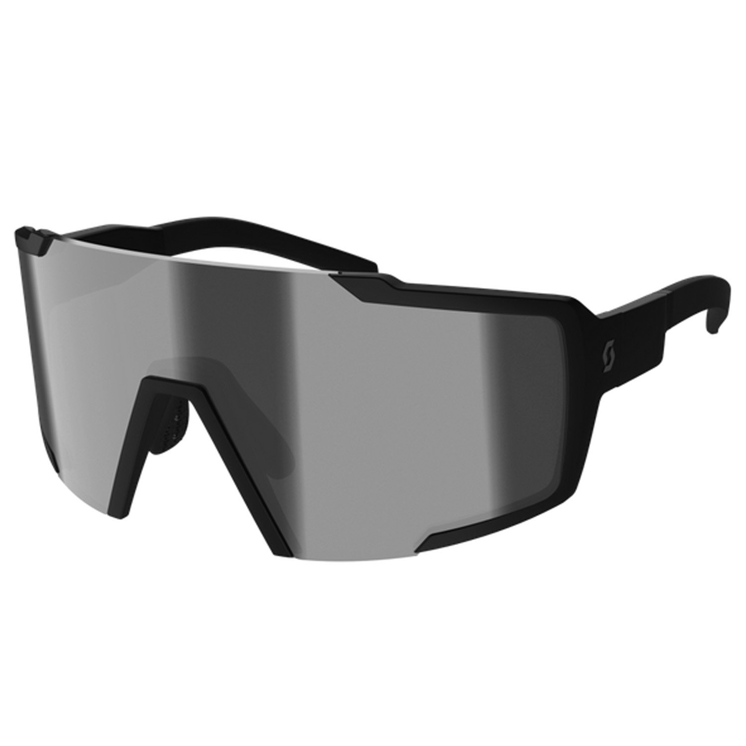 Очки велосипедные SCOTT Shield Compact black matt grey, ES289235-0135119 солнцезащитные очки мужские boss 1450 s mtbk grey hub 205494o6w57ir