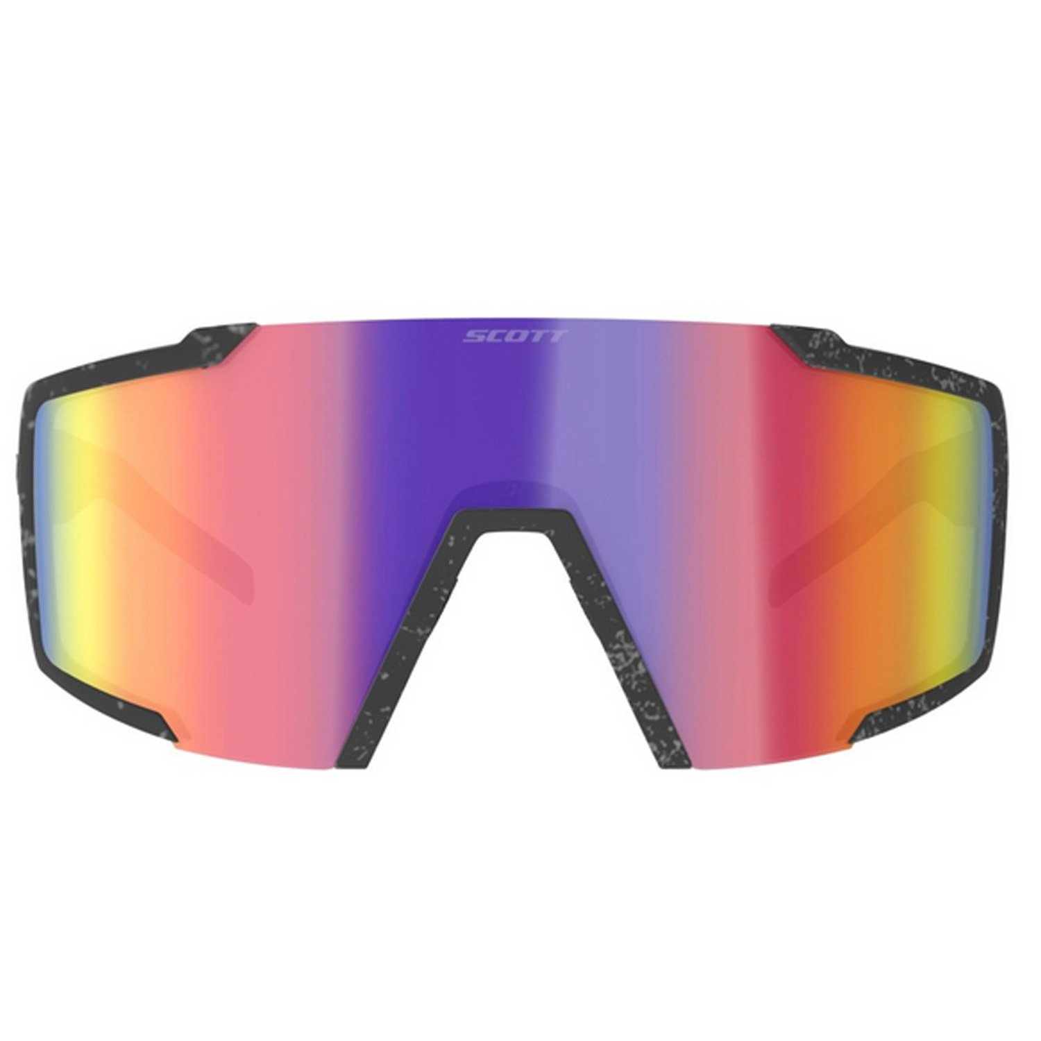 фото Очки велосипедные scott shield compact marble black teal chrome, es289235-7283272