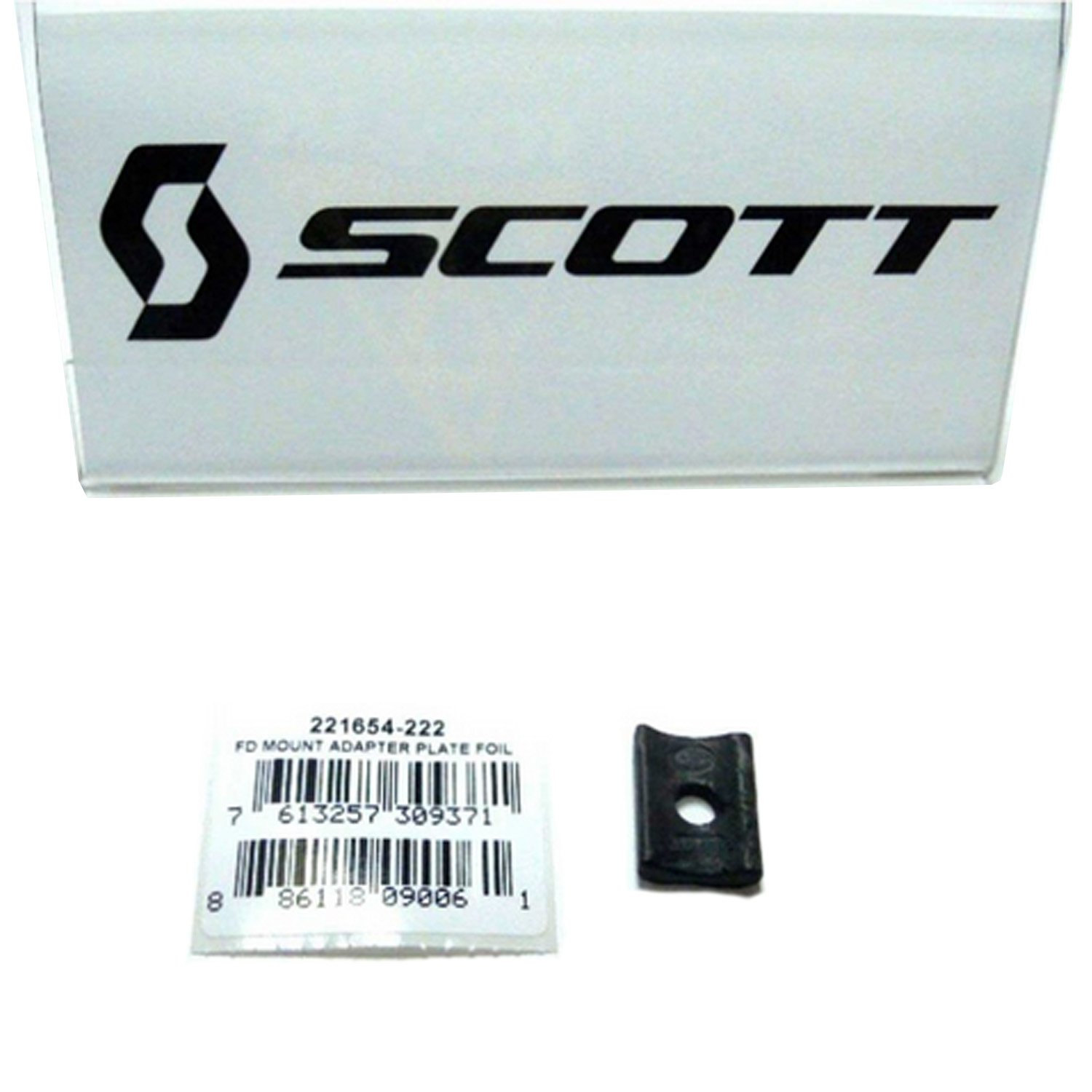 Адаптер крепления переднего переключателя SCOTT Foil 2011, ES221654 адаптер для переднего велоколеса syncros adapterkit fw qr 230699 bl