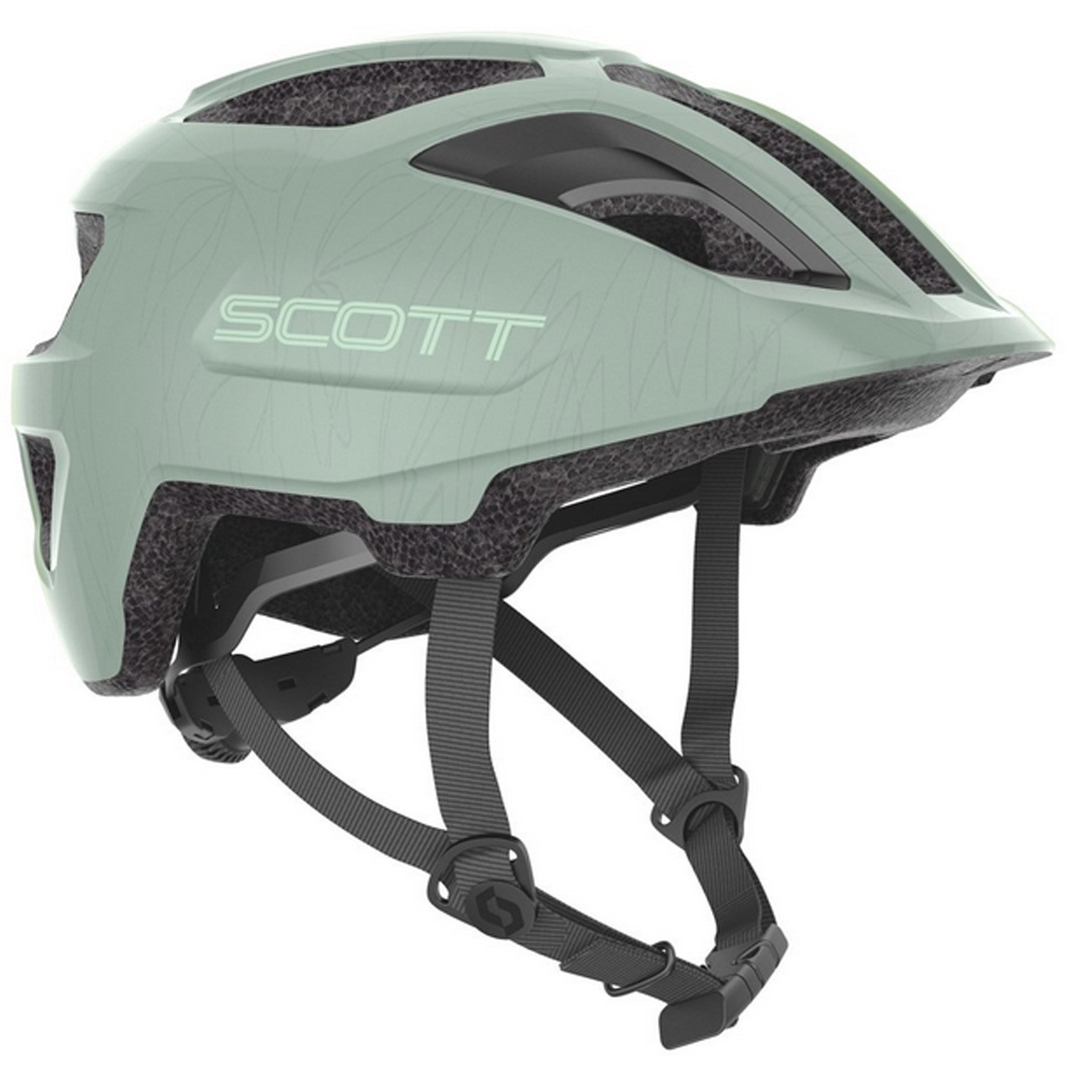 Велошлем SCOTT Jr Spunto Plus (CE), soft green, ES288597-5487 велошлем scott arx plus ce prism green purple s 51 55 es288584 6916