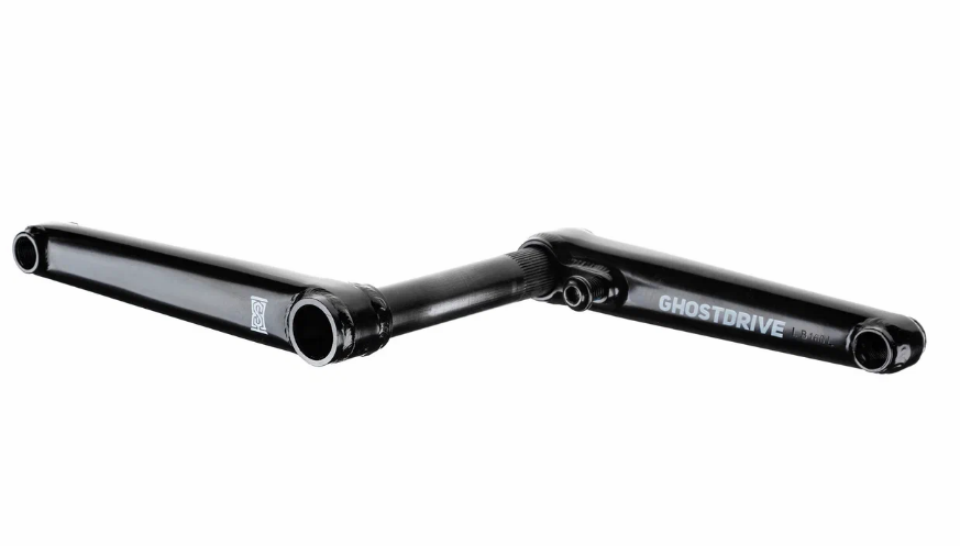 Шатуны и запчасти к ним Шатуны TSB, Ghost drive cranks, BMX, двухэлементные, RHD/LHD, полый 22 мм вал, 48 шлицов, вес 846 гр, 03-200075