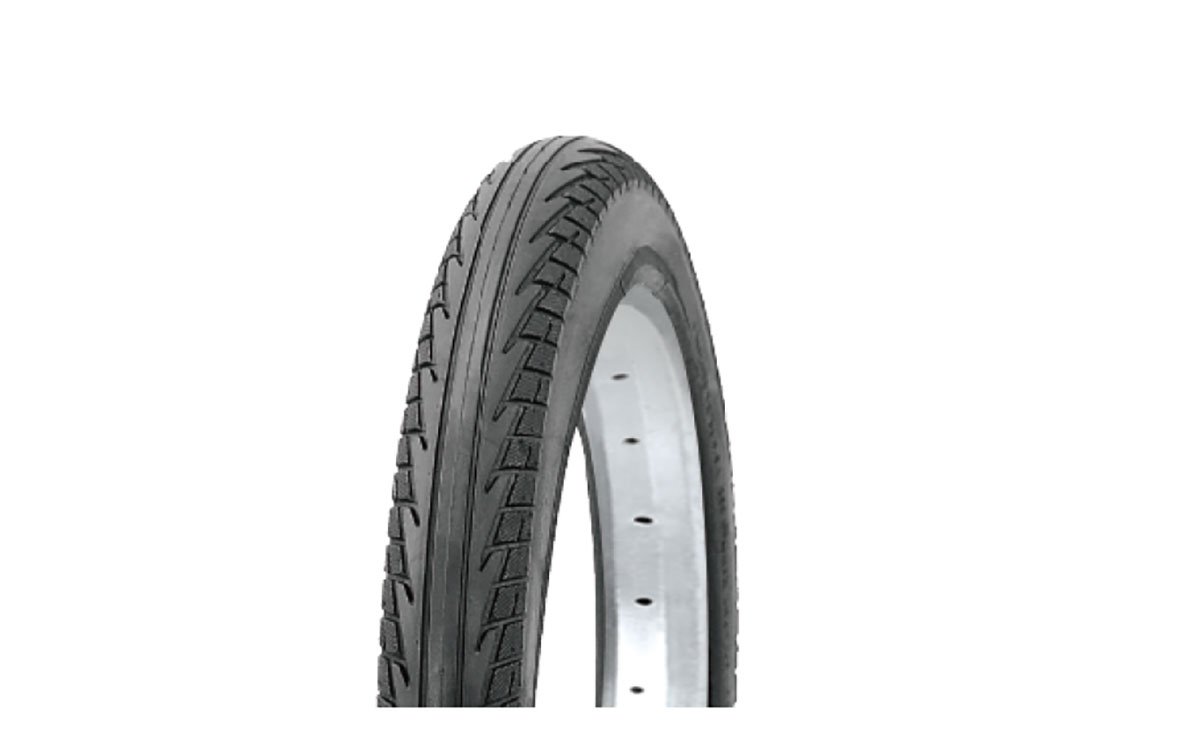 

Покрышка велосипедная HOGGER, 16x 1.75, P-1181 BLACK, Черный