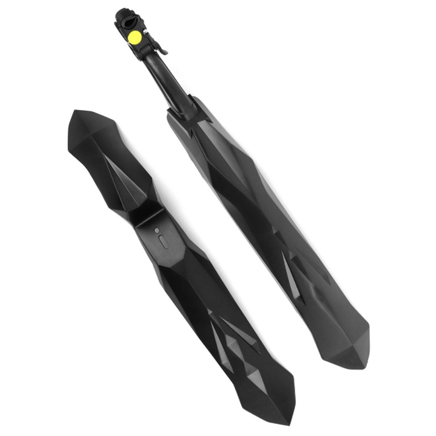 фото Крылья велосипедные vinca sport, комплект, 24-27.5", пластик, черный, hn 59 oem