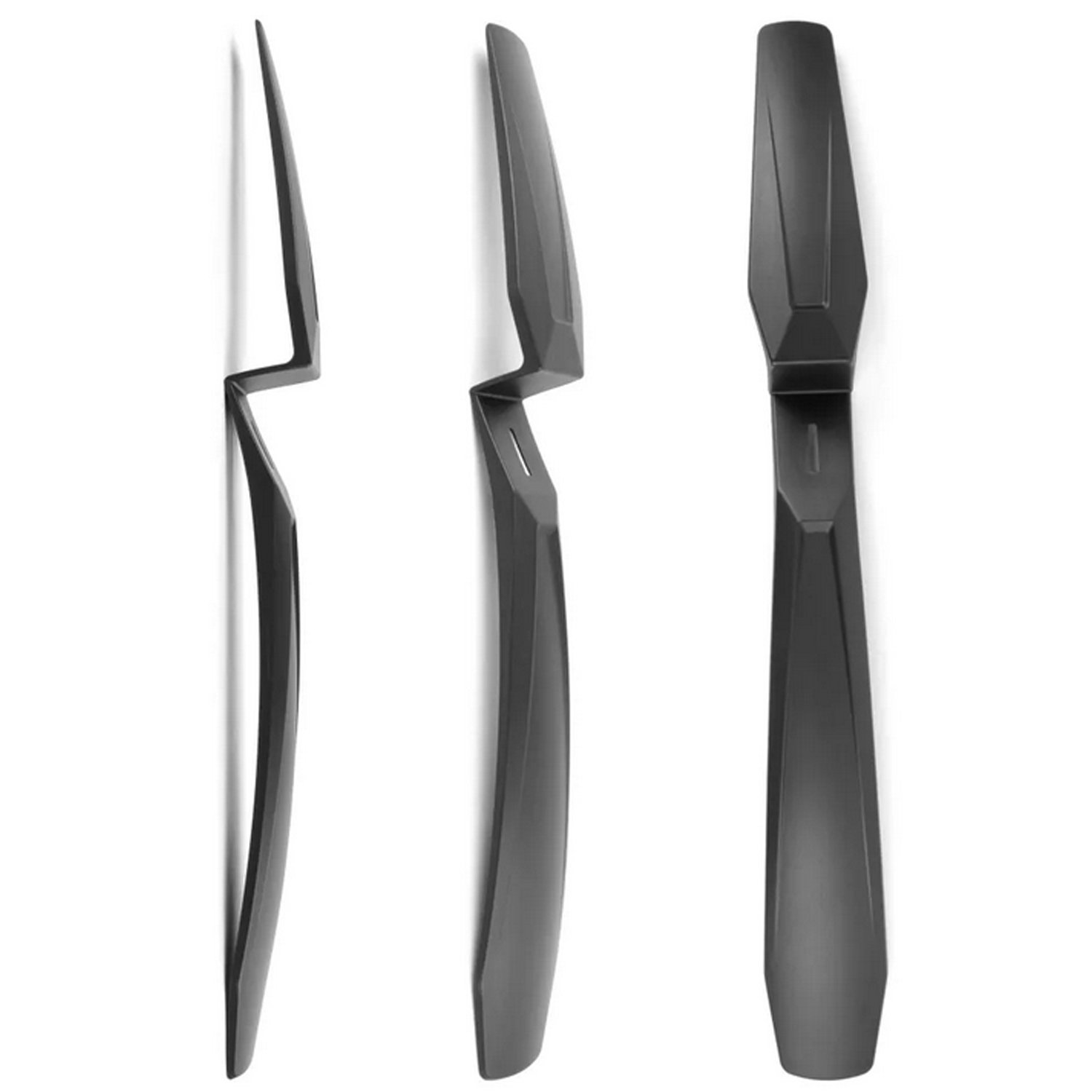 фото Крылья велосипедные vinca sport 24-26", комплект, черный, hn 82 oem