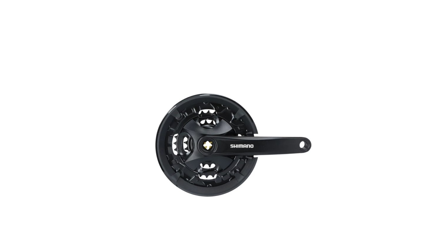 

Система Shimano Altus, FC-MT101, 40/30/22T, 3x9 скоростей, 175мм, квадрат, черная, без упаковки, AFCMT101E002CLB