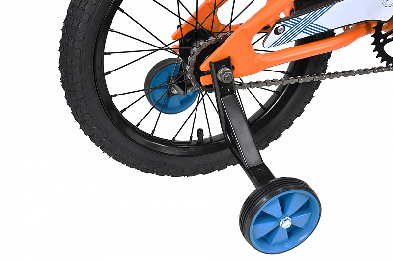 Детский велосипед Stark Tanuki 16 Boy оранжевый/синий/белый, 2023 УТ-00335258 Ножной - фото 5