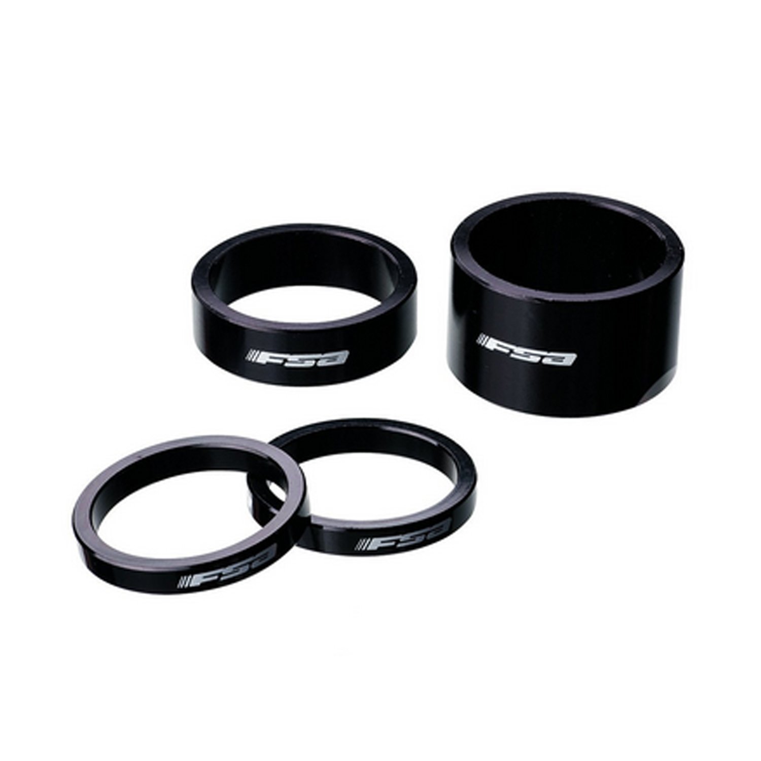 

Кольцо рулевой колонки FSA Alloy Spacer, 5 mm, черный, 160-4105