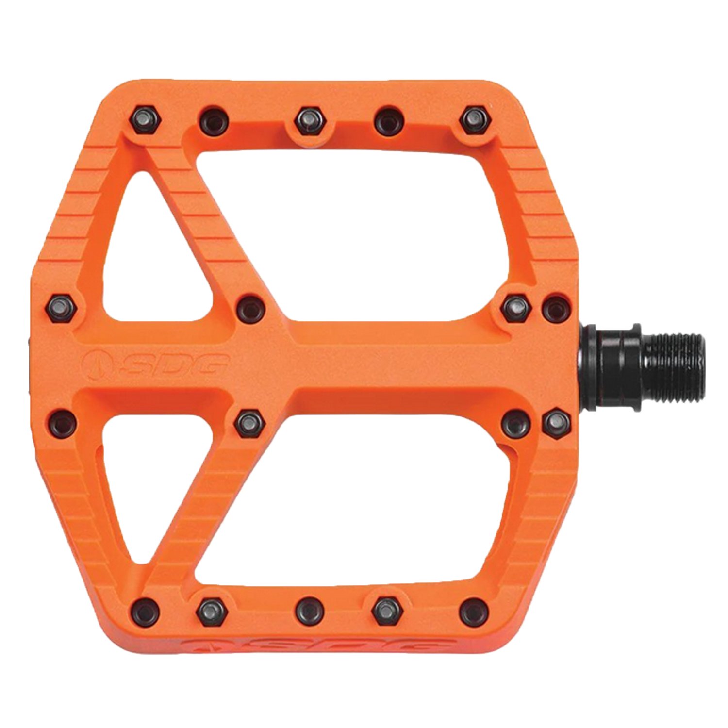 

Педали велосипедные SDG Composite, 110х105х17 мм, 9/16", Orange, 00032DS, Оранжевый