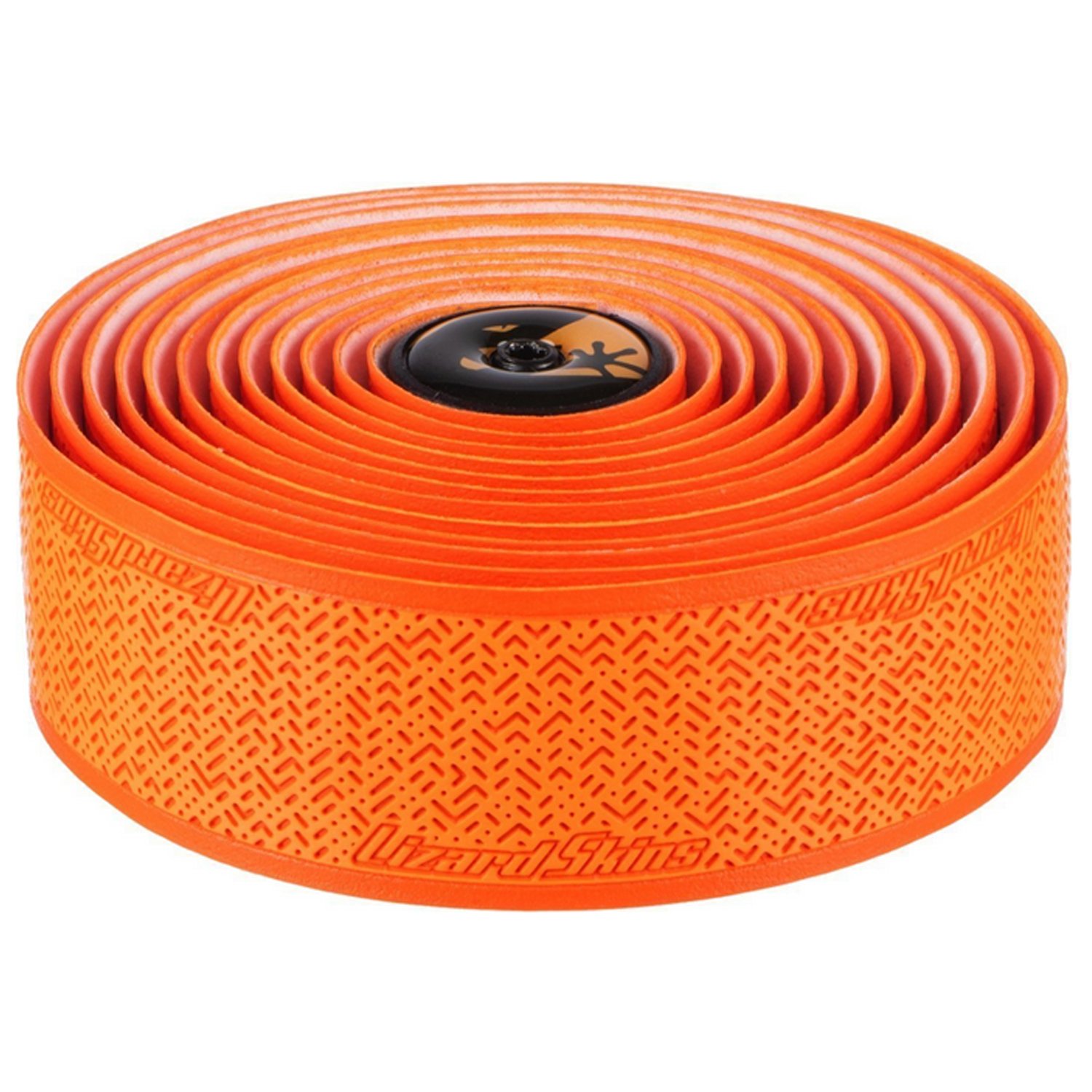 Шоссейная обмотка руля  ВашВелосипед Обмотка руля Lizard Skins DSP Bar Tape Tangerine, толщина 2.5 мм, длина 208 см, оранжевый, DSPCY281