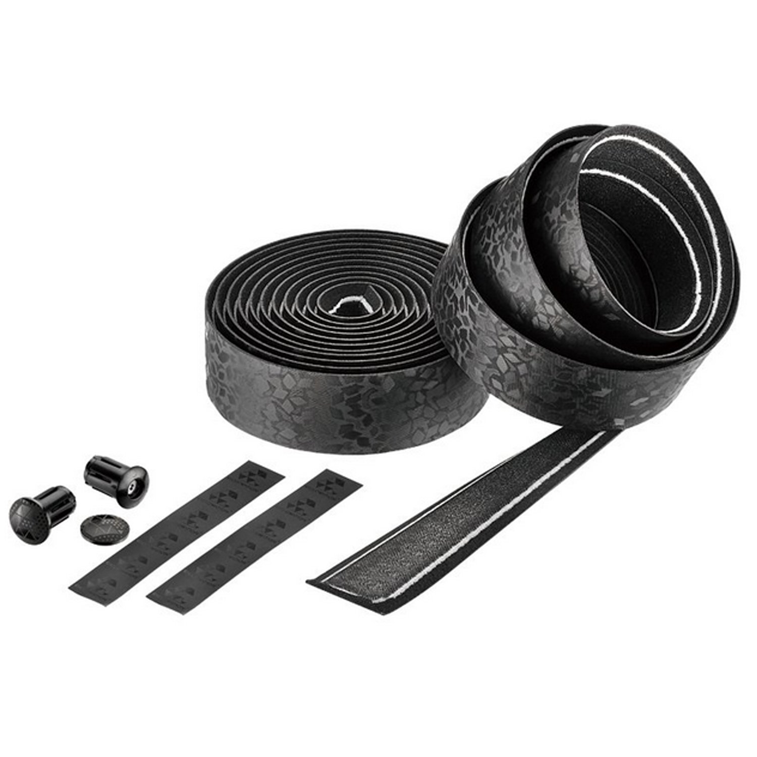 Шоссейная обмотка руля  ВашВелосипед Обмотка руля Ciclovation Leather Touch Diamond Black, длина 2000 мм, 3620.26601