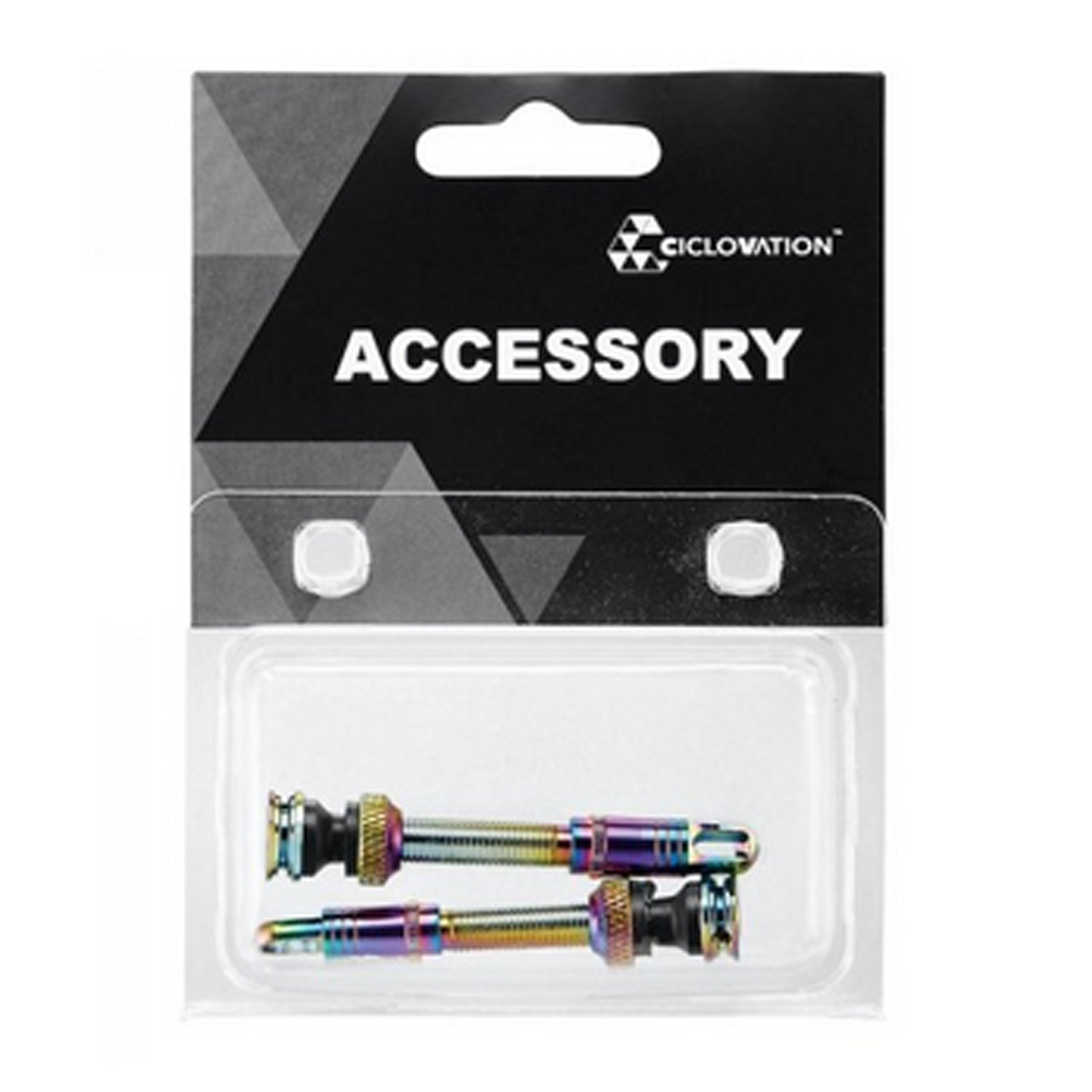 

Ниппель бескамерный Ciclovation Premium Tubeless Valve Stem Rainbow, 40 mm, 3326.11106
