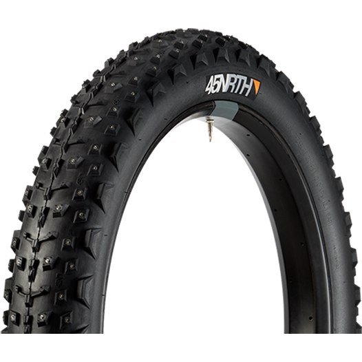 

Велопокрышка 45NRTH Dillinger 4 Fatbike Faltreifen TR - 26x4.00/240 Studs/ 120TPI (TR4579), NRT316911, Черный