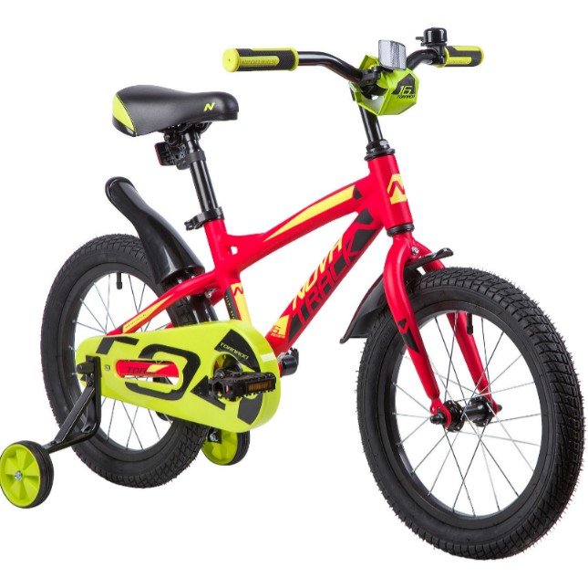 

Детский велосипед NOVATRACK 16", TORNADO, 2019, VX33958 (Цвет: красныы)