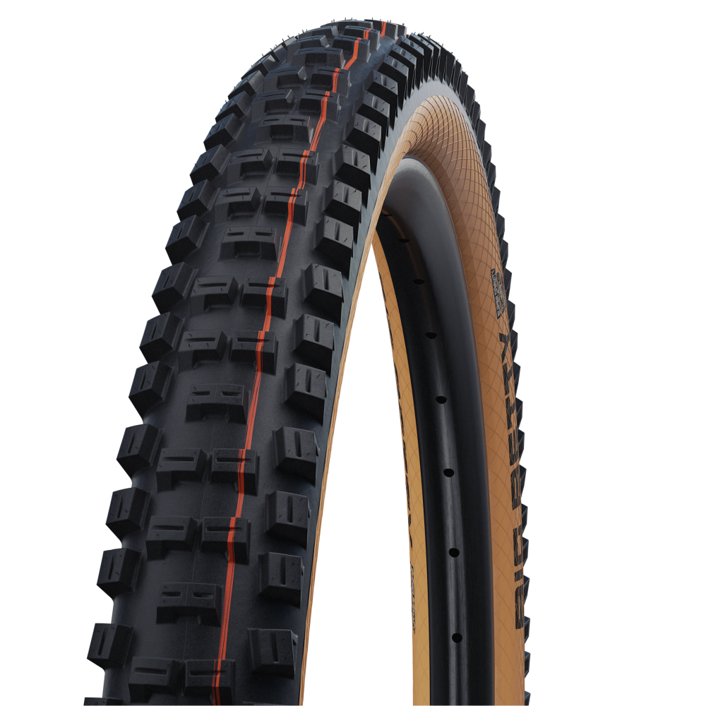 

Велопокрышка Schwalbe BIG BETTY 29x2.40, 1305 гр, фолдинговая, бескамерная, цвет Bronze Sidewall, 11654374, Черно-коричневый