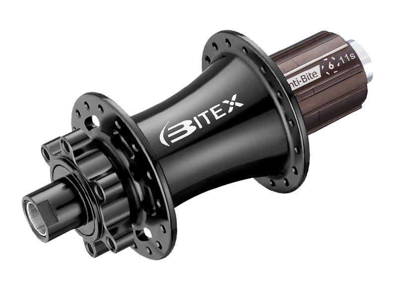 

Втулка Bitex для MTB BOOST, задняя, под сквозную ось 12мм, ширина 148мм 28 спиц, черная, BX210R28H-12-148STBK_ShMS