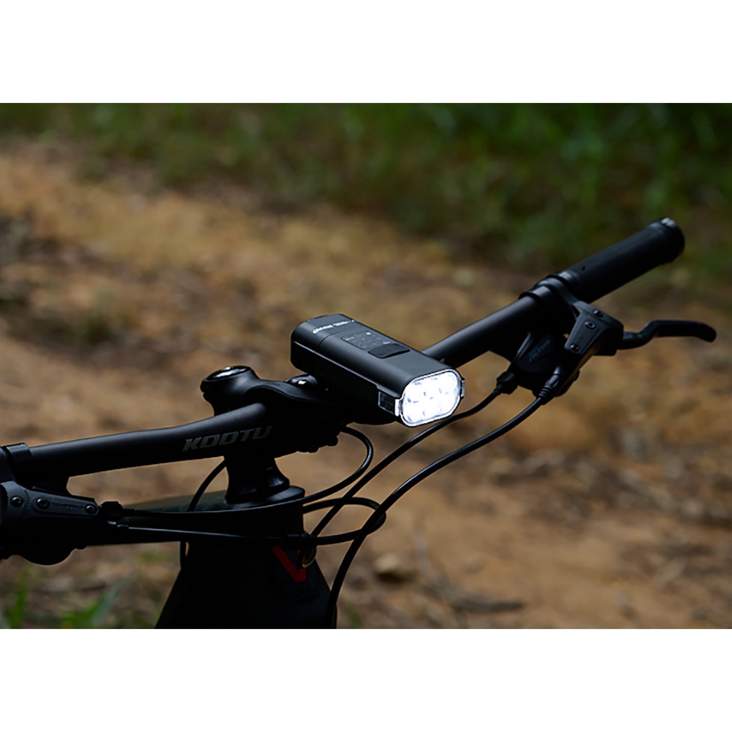 фото Велофара moon rigel enduro, 2600 люмен, 6 диодов, 8 режимов, usb-c, wp_rigel_enduro