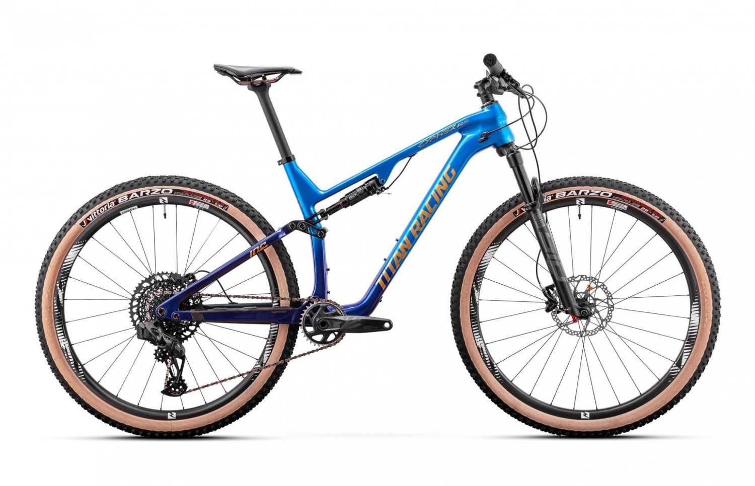 фото Двухподвесный велосипед titan racing cypher rs carbon pro рама:l(19"), 2023, 2261191130029